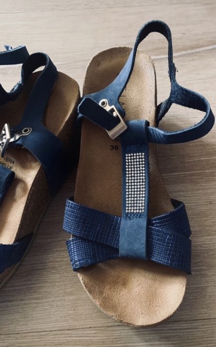 Zee Lane sandale piele intoarsa