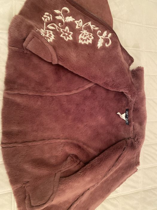 Дубленка на девочку 8 лет