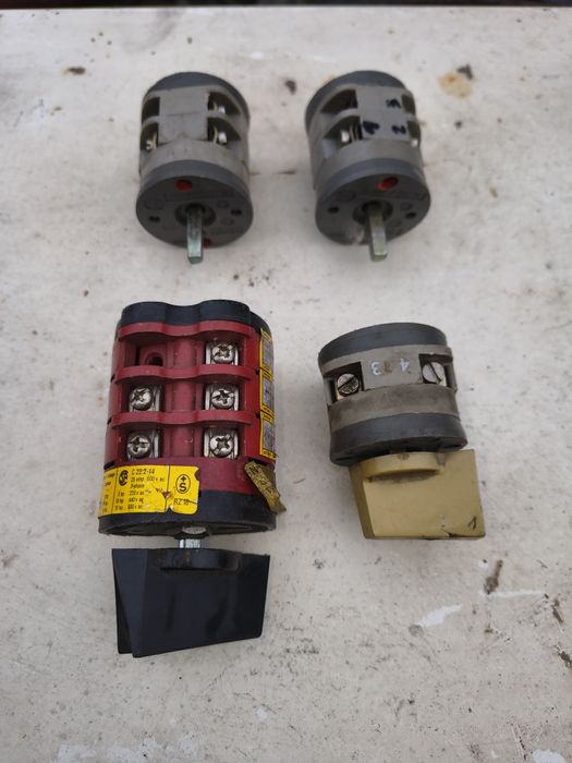 Пакетные выключатели ~220/380В СССР