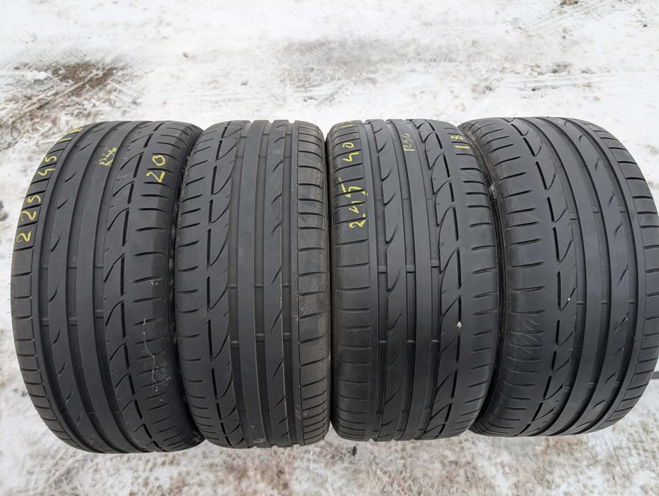 SET 4 Anvelope Vara 225/45 R17 + 245/40 R17 BRIDGESTONE - Runflat