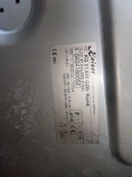 Варочная панель Kaiser комбинированная