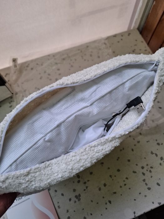 Spot On Fuzzy безжична нагревателна възглавница от мемори пяна  40x40