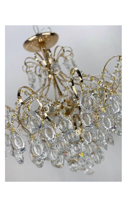 Продам хрустальную люстру, 2 шт