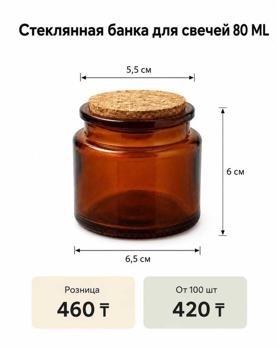 банки для меда, свечей, чая, сладостей