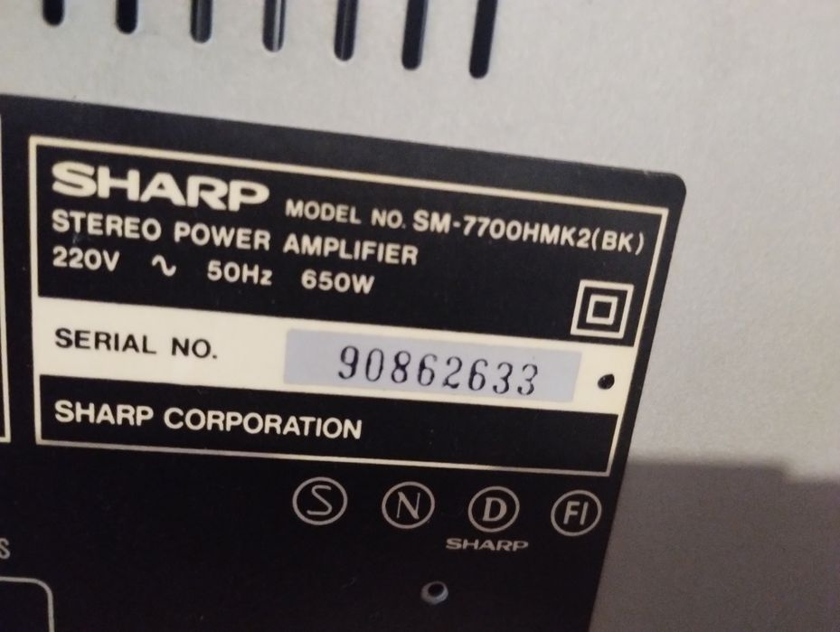 sharp-power-amplifier-system-7700