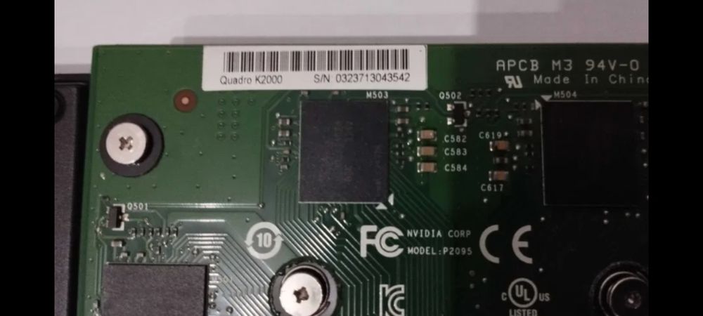 Placa video NVidia Quadro K2000 2GB GDDR5