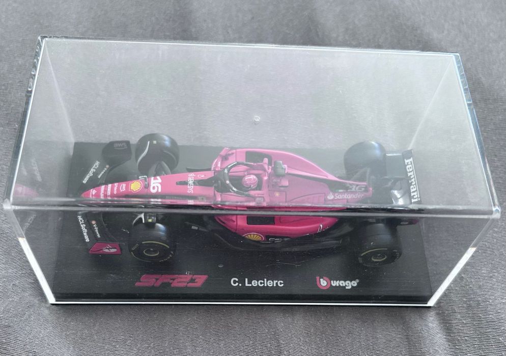 Моделна количка Ferrari F1 на Charles Leclerc