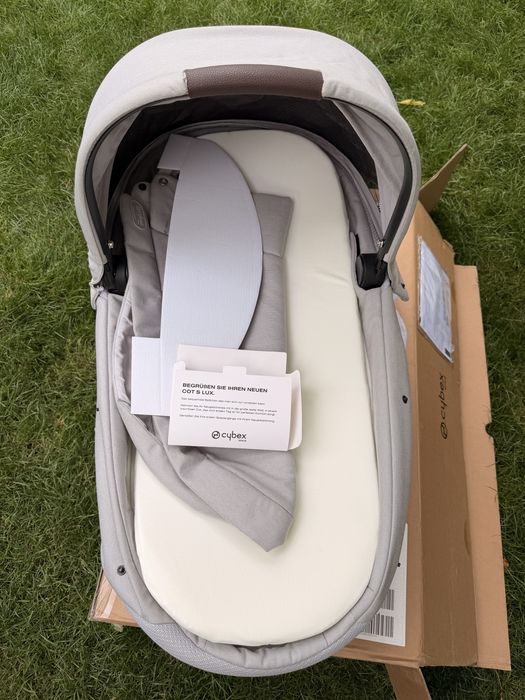 Cybex Balios S Lux 3 in 1 Stone Grey - stare excelenta, accesorii
