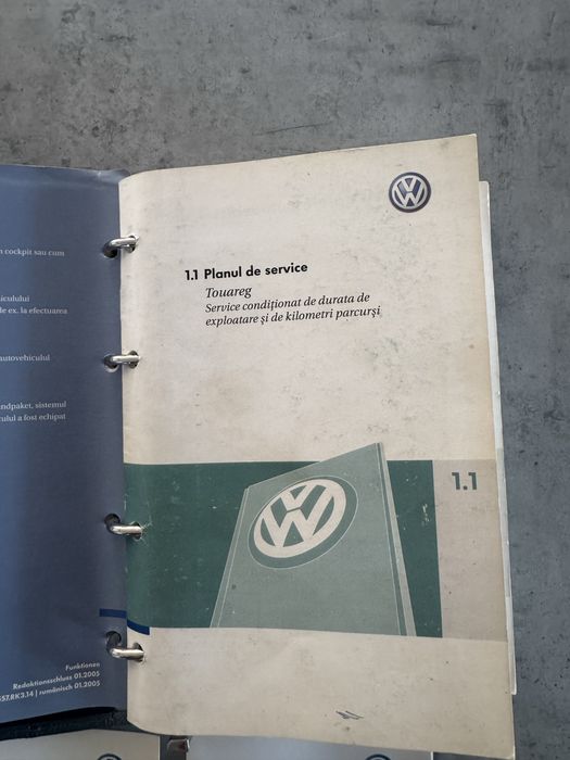 Carte tehnica vw touareg