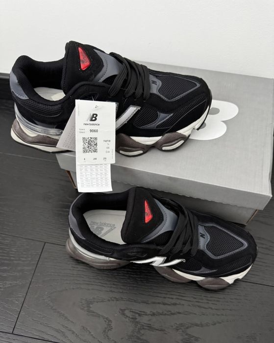Adidasi New Balance 9060 Negru Gri Full Box