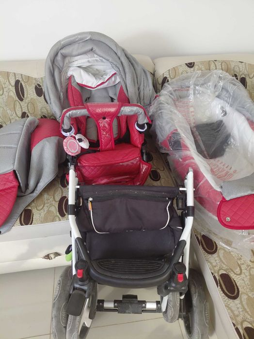 Carut bebelusi/copii!250 lei !3 in 1 utilizat!