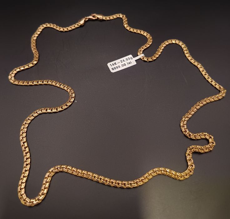 Lanț Bărbat Aur 14K  24,93 gr