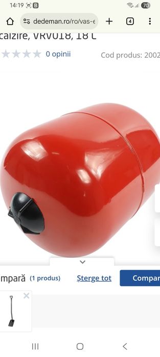 Vas de expansiune 35 L