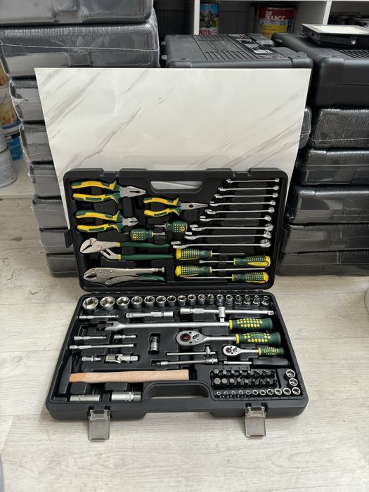 Набор ключ инструмент 142 предмет 87предмет