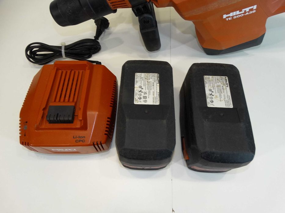 Hilti TE 500 A36 - Акумулаторен къртач - 7.8 J