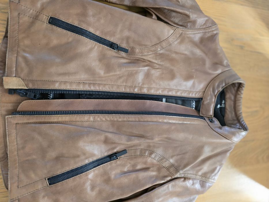 Geacă piele moto de damă 42 marca Revit!