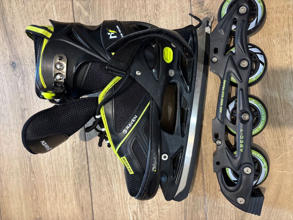 Role și patine 2in1 mărime reglabilă 40-43