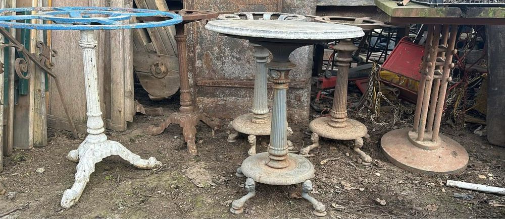 Mese vechi /de epoca din fonta -design exterior