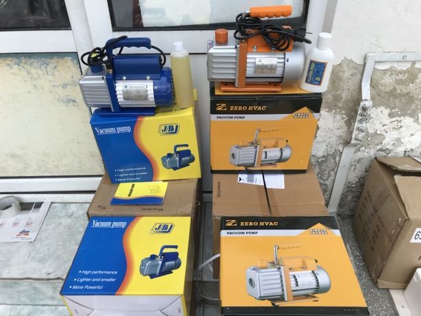 Pompa vid vacuum freon instalatii frig climatizare aer conditionat nou