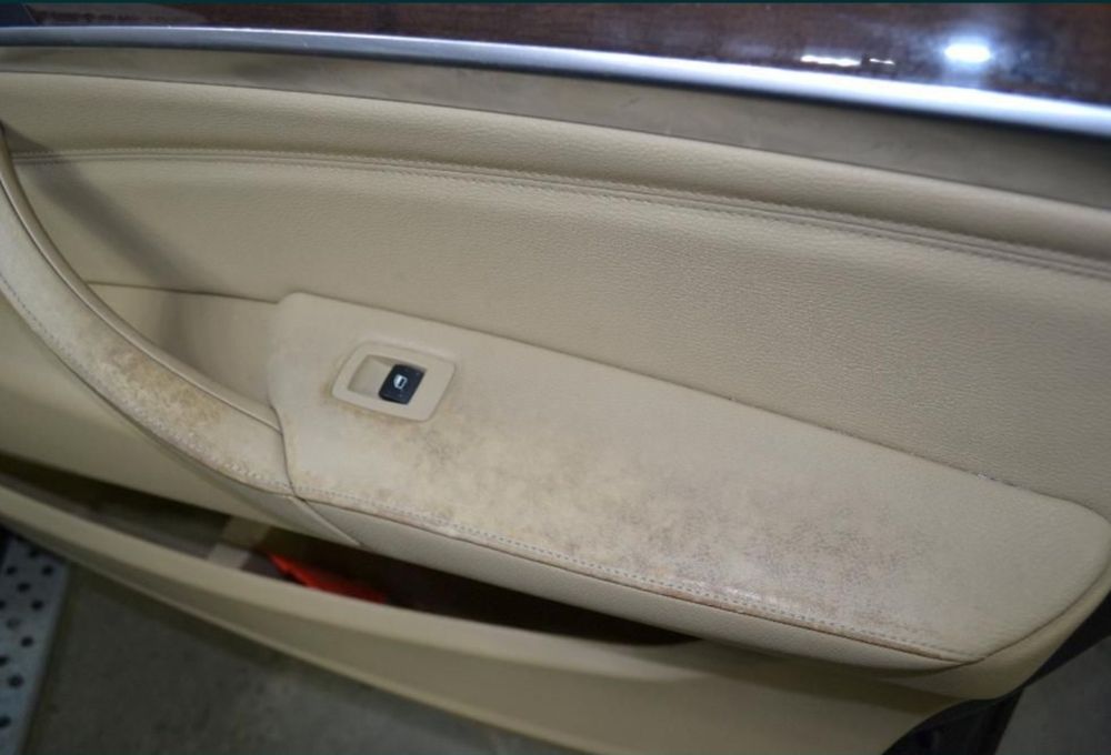 Reconditionare VOPSESC scaune Bmw X6-Vand Vopsea Piele Bej Crem