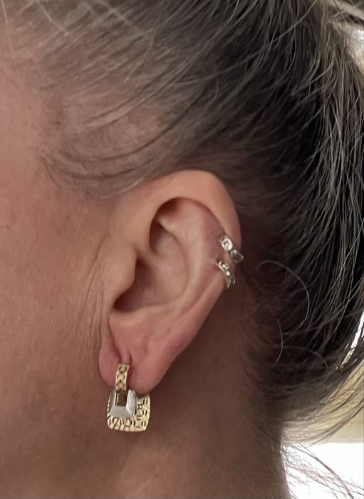 Златни обеци 14k.,2,97гр.