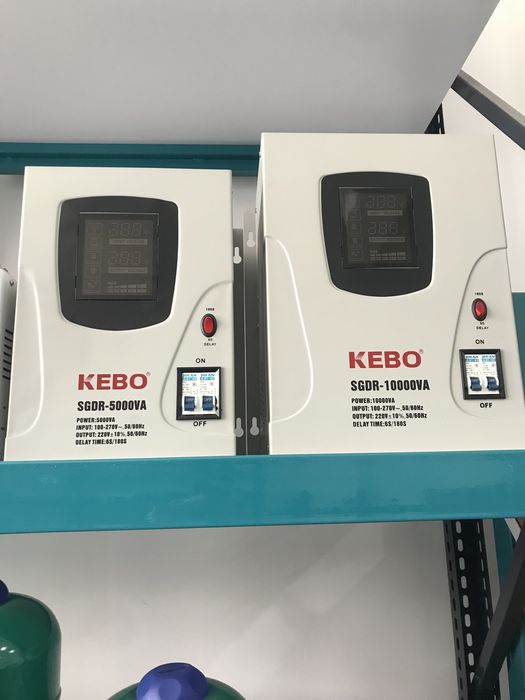 Стаблизатор напряжения KEBO 5 кВт 220В SGDR 5000VA