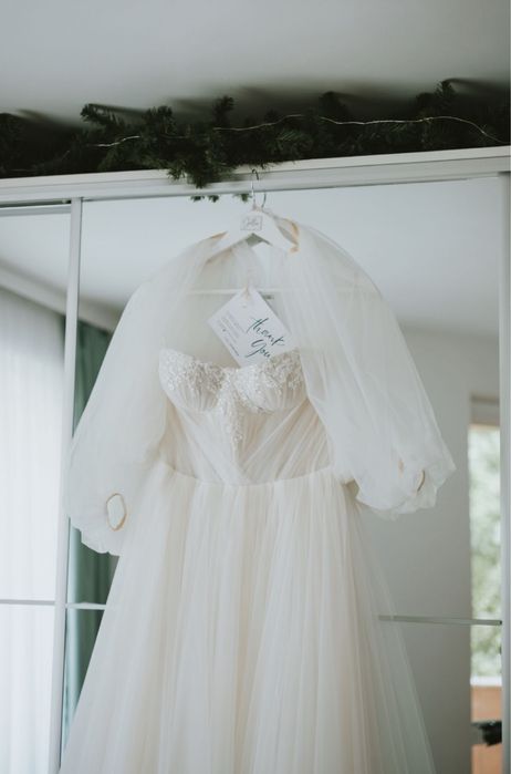 Сватбена рокля от Jollie Atelier размер 40/М