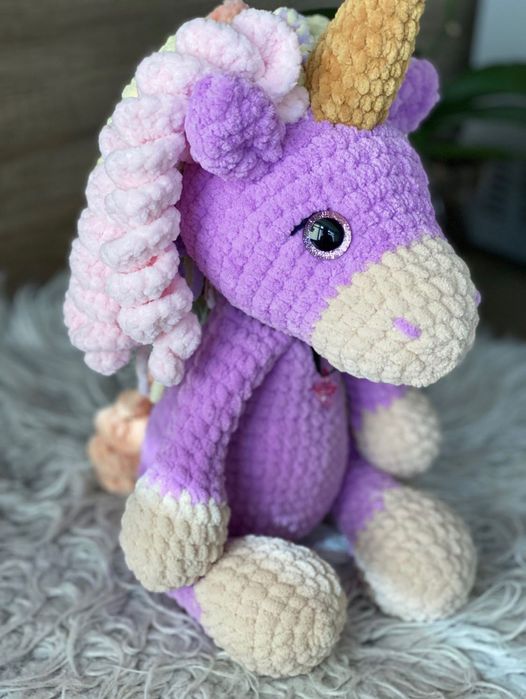 Плюшена играчка Еднорог