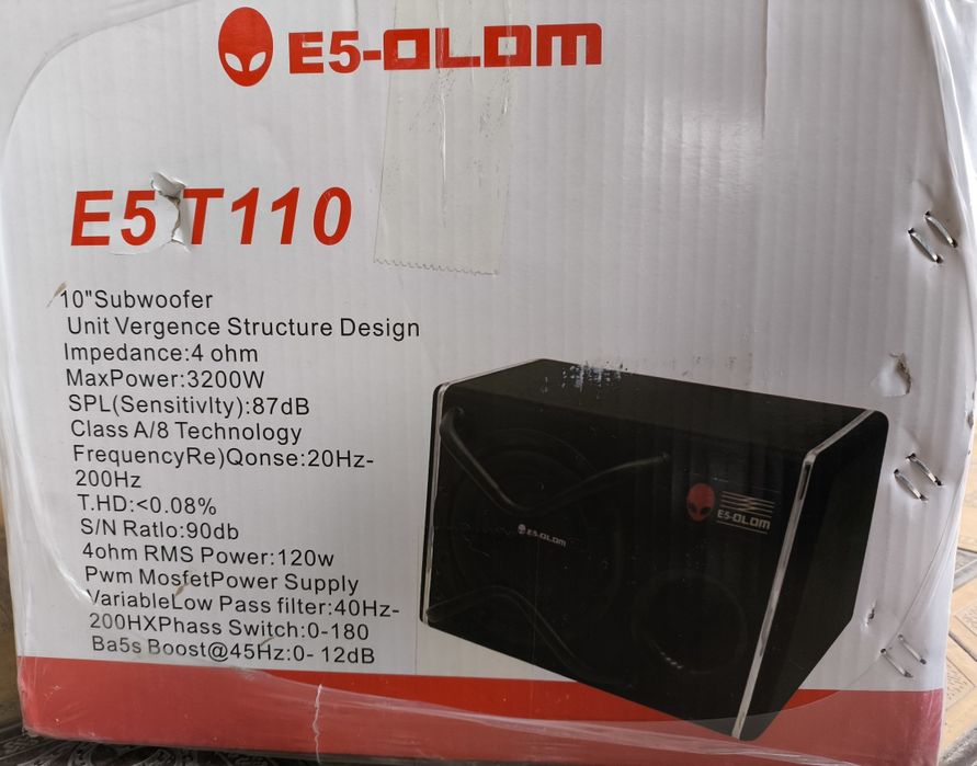 Сабвуфер E5-OLOM. Новый