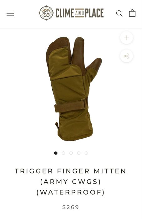 Trigger Finger Mitten  (ARMY CWGS) ръкавици