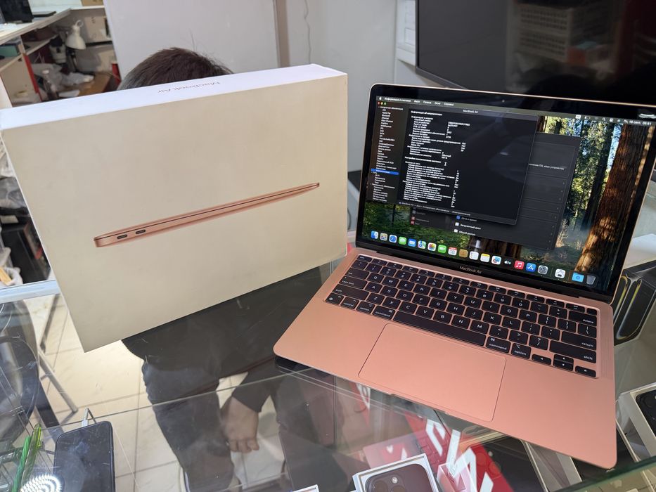 Macbook air M1  100% 5 цикл