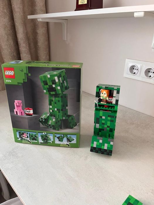 Lego оригинал Крипер Minecraft 21276