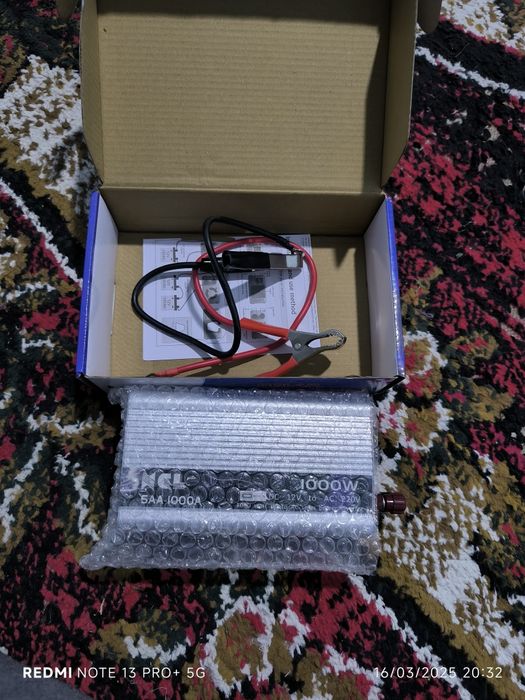 Invertor 12 220 qilib beradi