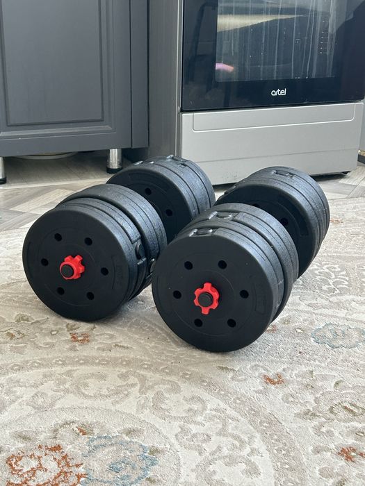 44кг Разборные гантели 22х2