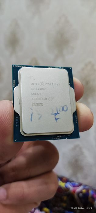 i3 12100f идеал холатда гарантия берилади