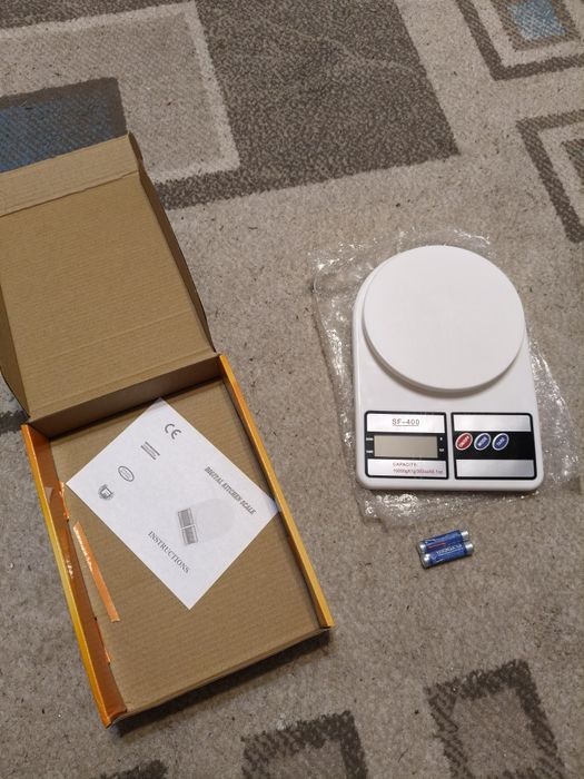 Кухонные весы новые