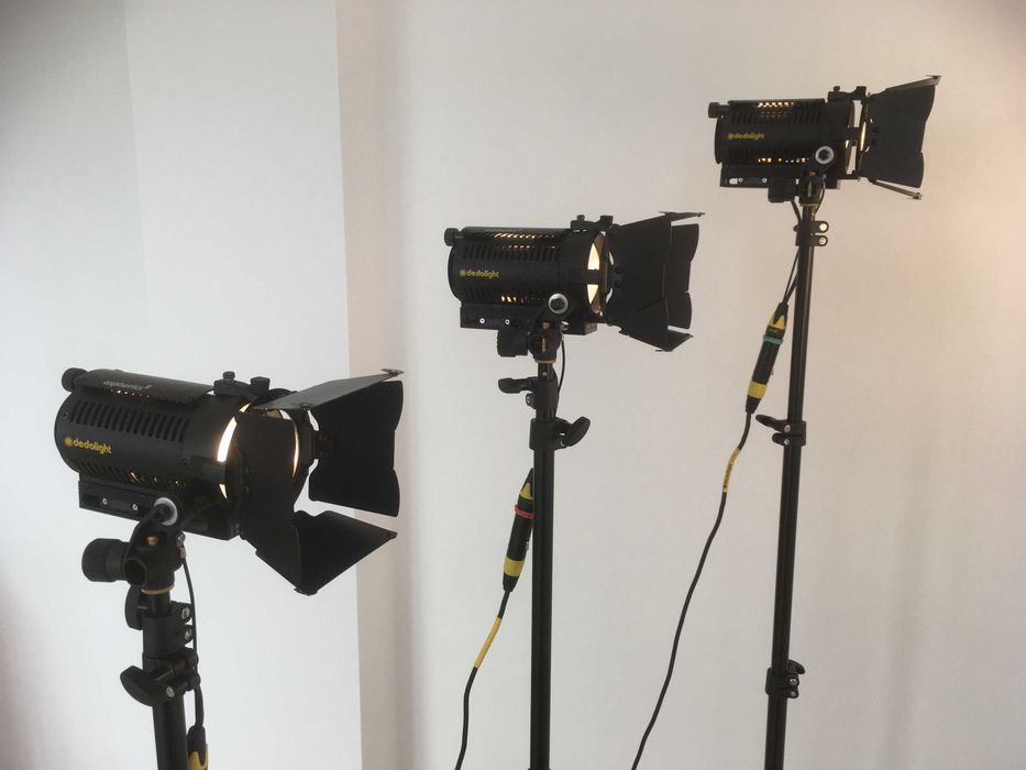 Професионално осветление за фото и видео заснемане на фирма Dedolight