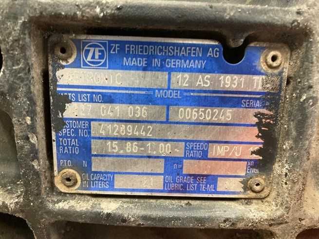 Cutie viteze ZF 12AS1931 TD+IT 3 Iveco Stralis - Piese de schimb Iveco