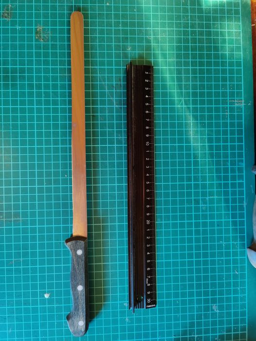 Cuțit pentru shaorma,prosciutto,hamon  Wustoff Trident