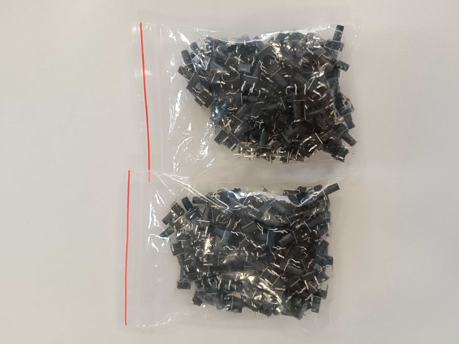 Set comutatoare si butoane tactile, 260 bucati, electronica DIY