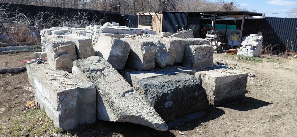 Бетонные блоки жби бу