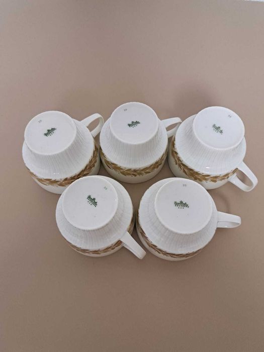 5 cesti Rosenthal din colectia Golden Leaves