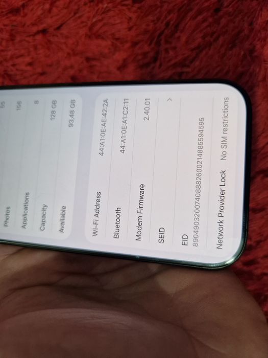 -Iphone 16Pro, 128Gb, 8Ram, Black Titanium, bat-99%-207 cicluri incarc