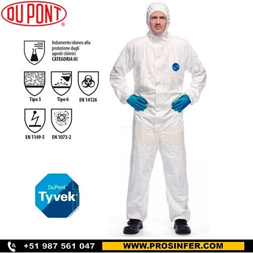 Предпазно облекло Предпазен Гащеризон Tyvek DuPont