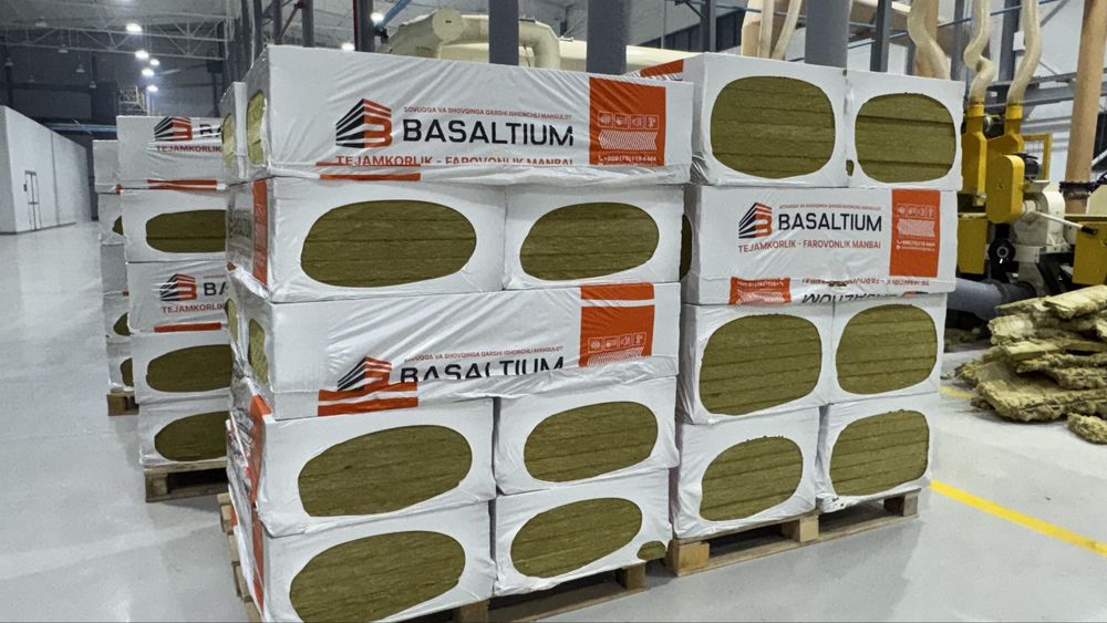 Каменная вата Базалт мин вата BASALTIUM bazalt завод базалть