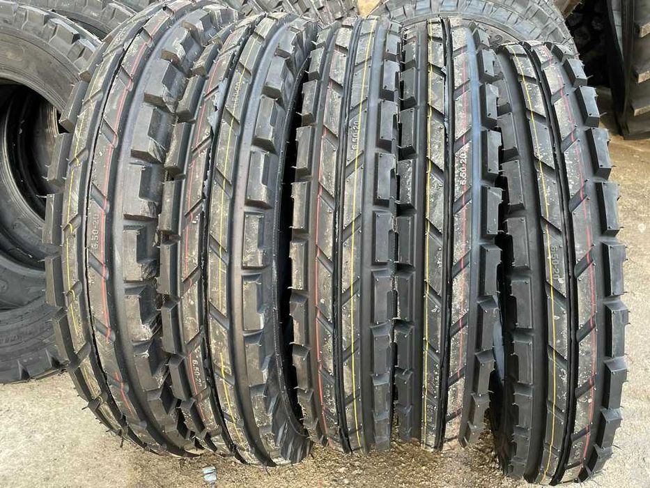 6.50-20 Anvelope noi de tractor fata groase cu 10pliuri U650