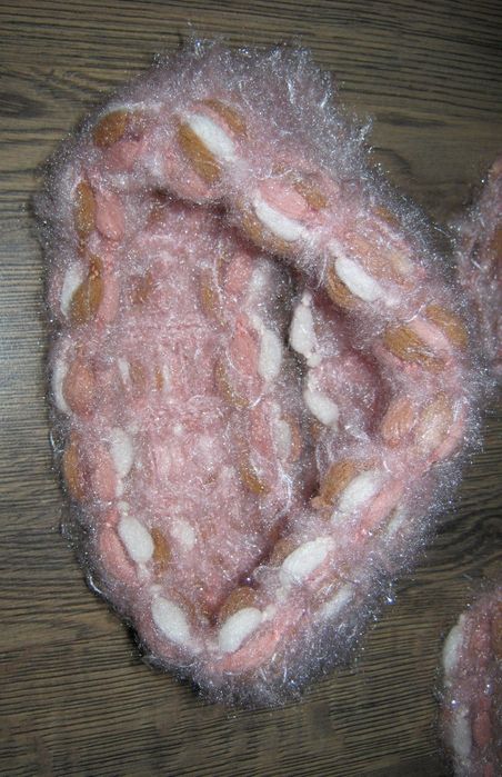 Комплект детски шал и лента за глава