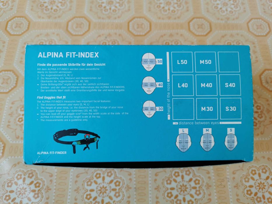 Vand ochelari schi Alpina Challenge QV, noi, 350 lei!