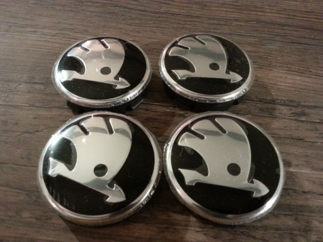 capace janta aliaj skoda negre set de 4 bucati