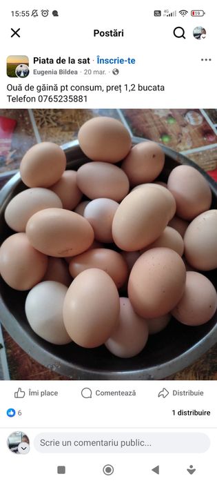 Oua de casa proaspete